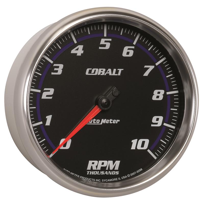 Autometer Cobalt 5in 10,000RPM In-Dash Tachometer