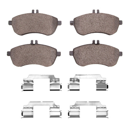 R1 Concepts R1 08-15 Mercedes-Benz C250 Front Optimum OE Pads & Hardware Kit