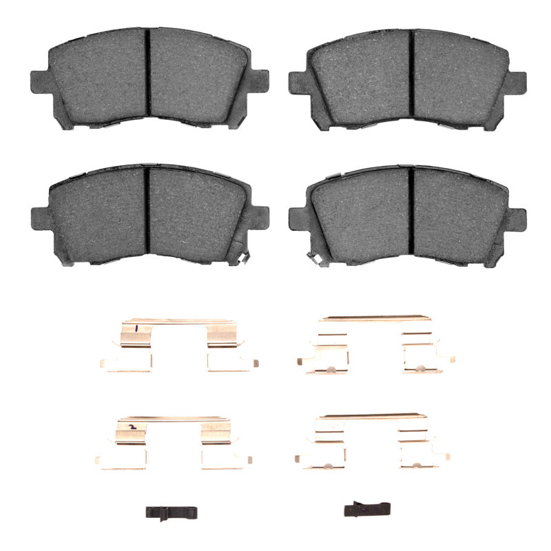 R1 Concepts R1 97-03 Subaru Impreza Front Semi Met Pads & Hardware Kit