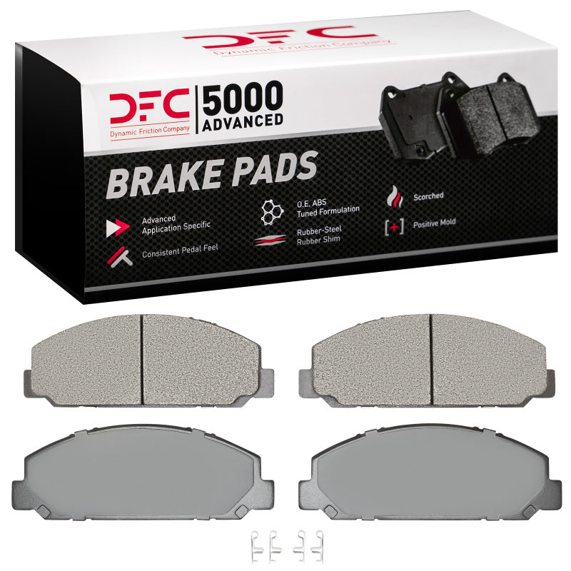DFC 99-24 Chevrolet W5500 Tiltmaster Rear/Front 5000 Advanced Semi Metallic Brake Pads