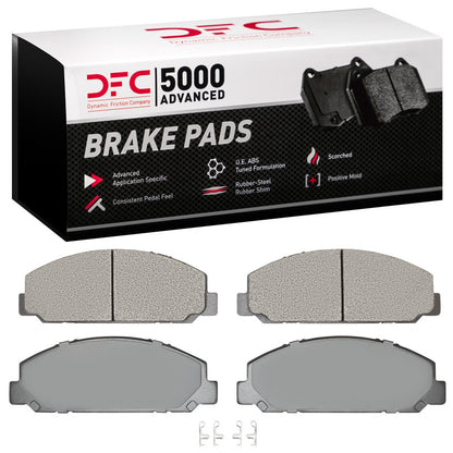 DFC 99-24 Chevrolet W5500 Tiltmaster Rear/Front 5000 Advanced Semi Metallic Brake Pads