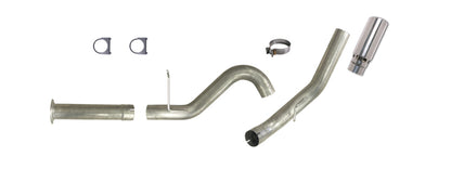 Diamond Eye Performance Diamond Eye KIT 5in DPF-BACK Single AL 07.5-08 CHEVY 6 6L 2500/3500 BPCKGD BX46X14X14OD EL-PL