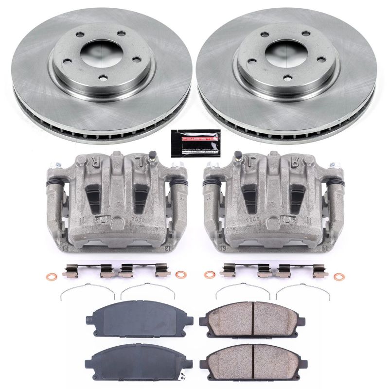 PowerStop Power Stop 04-09 Nissan Quest Front Autospecialty Brake Kit w/Calipers