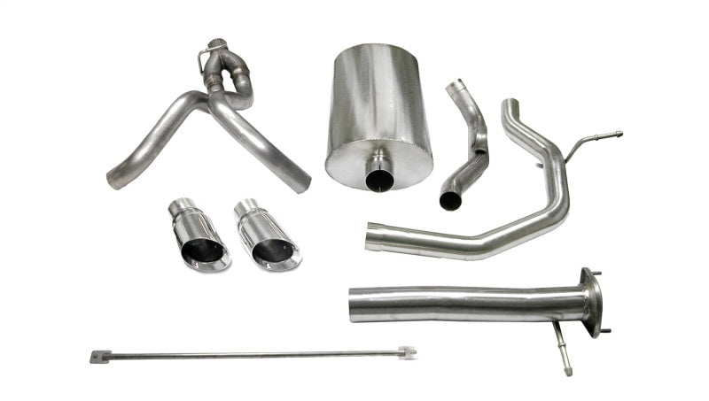 CORSA Performance Corsa 2005-2006 Chevrolet SSR 5.3L V8 Polished Sport Cat-Back Exhaust