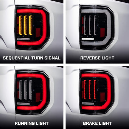 Form Lighting 22-24 Ford Maverick LED Tail Lights Smoked (Pair)
