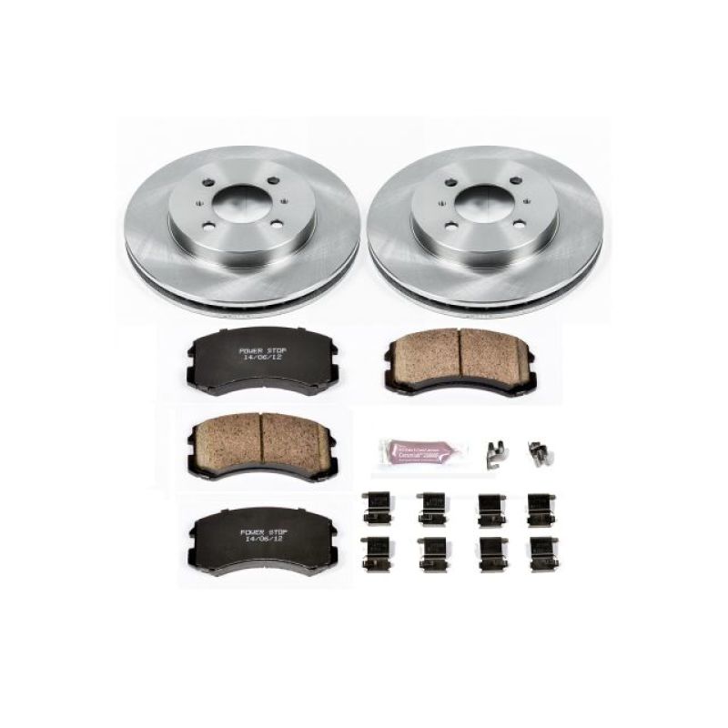 PowerStop Power Stop 02-07 Mitsubishi Lancer Front Autospecialty Brake Kit