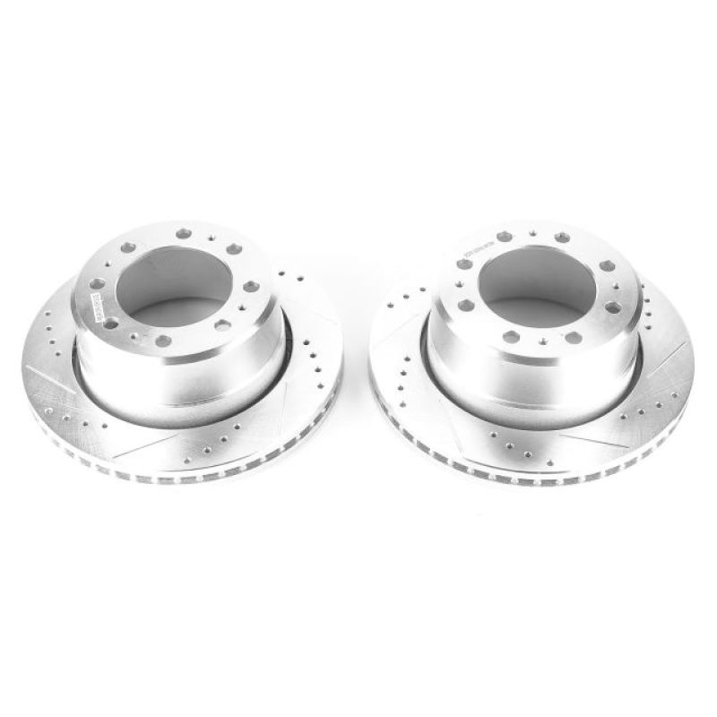 PowerStop Power Stop 13-22 Ram 3500 Rear Drilled & Slotted Rotor - Pair