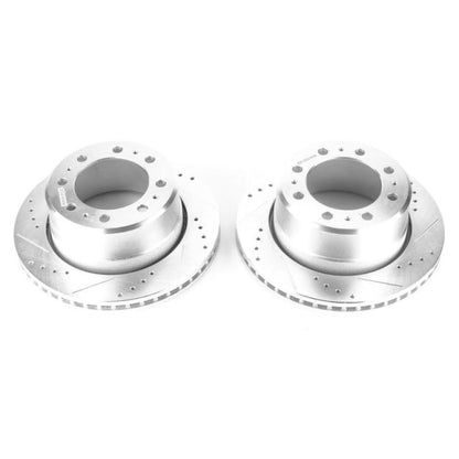PowerStop Power Stop 13-22 Ram 3500 Rear Drilled & Slotted Rotor - Pair