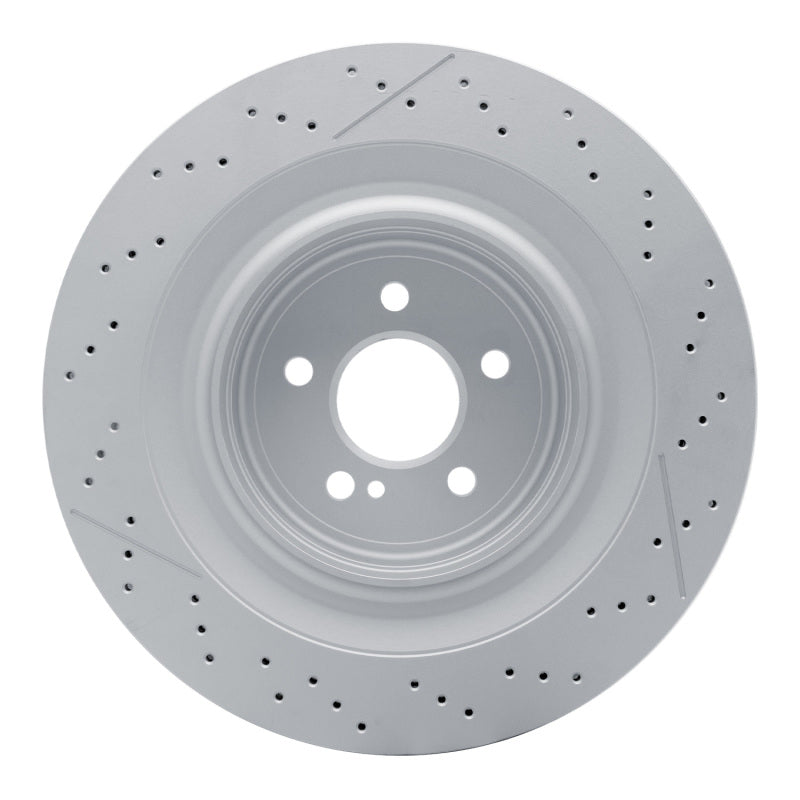 DFC 10-18 Mercedes-Benz E63 AMG S Rear Drilled and Slotted Hi-Carbon Alloy Geomet Coated Rotor