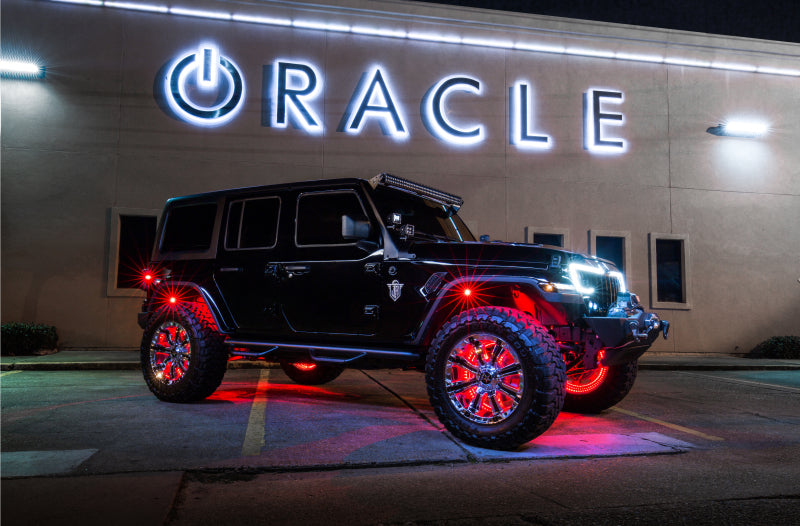 ORACLE Lighting Oracle LED Illuminated Wheel Rings - ColorSHIFT No Remote - ColorSHIFT No Remote