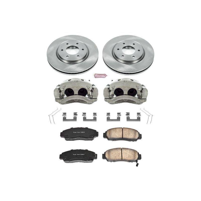 PowerStop Power Stop 17-22 Nissan Titan Front Autospecialty Kit w/Cals