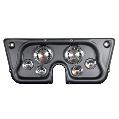 Autometer American Muscle Gauge Kit 6 Pc Chevy Truck C/Suburban 67-72 Tach/Mph/Fuel/Oilp/Wtmp/Volt