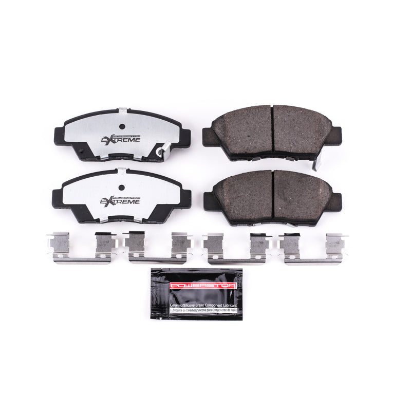 PowerStop Power Stop 11-15 Honda CR-Z Front Z26 Extreme Street Brake Pads w/Hardware