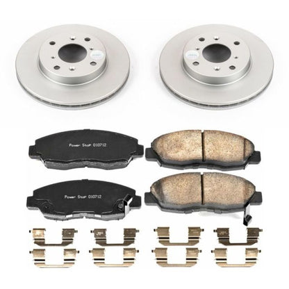 PowerStop Power Stop 98-99 Acura CL Front Z17 Evolution Geomet Coated Brake Kit