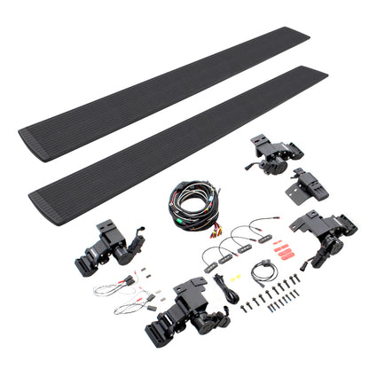 Go Rhino RealTruck 11-22 Ram 2500/3500 CC 4dr VoltStep Electric Running Board Kit - Bedliner Coating