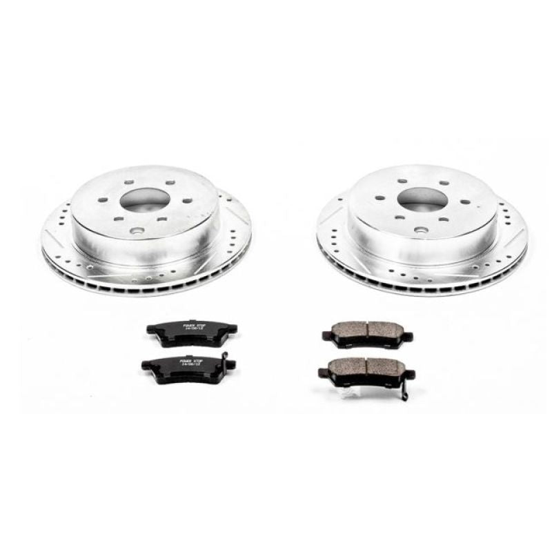 PowerStop Power Stop 05-18 Nissan Frontier Rear Z23 Evolution Sport Brake Kit