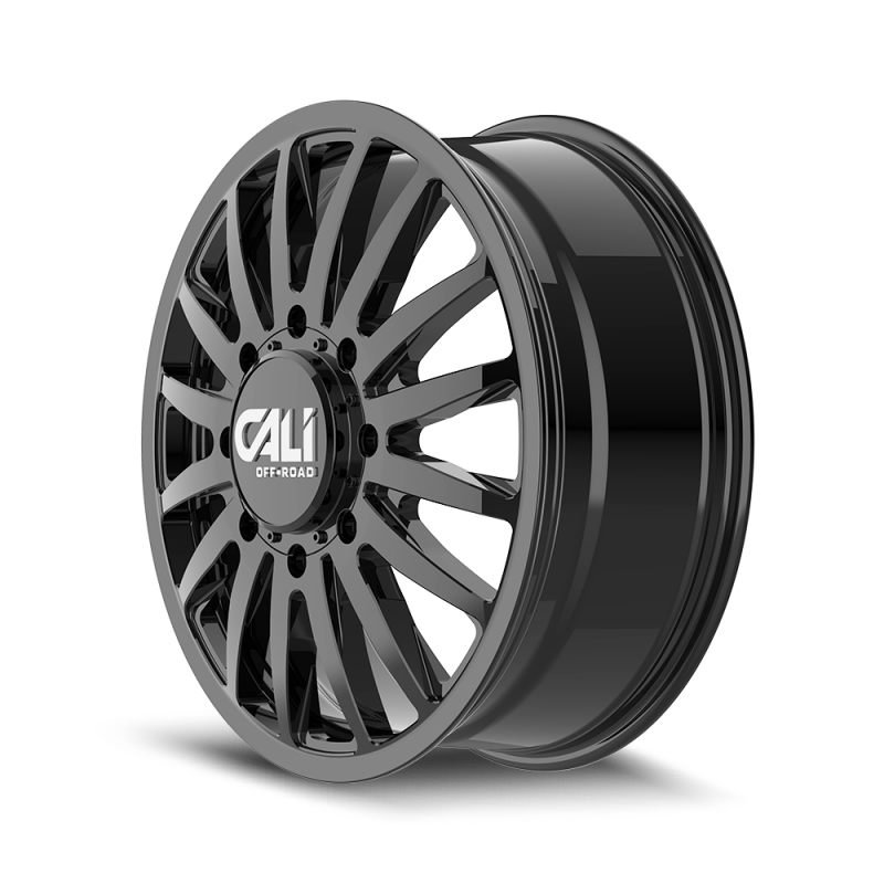 Cali Off-Road 9110D Summit Dually 22x8.25 / 8x165.1 BP / 115mm Offset / 121.3mm Hub Gls Blk Wheel