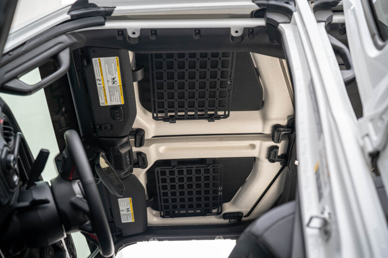 DV8 Offroad 2018-2025 Jeep Wrangler JL Roof Mount for 15In x 12In Molle Panel