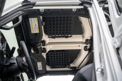 DV8 Offroad 2018-2025 Jeep Wrangler JL Roof Mount for 15In x 12In Molle Panel
