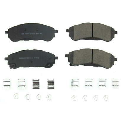 PowerStop Power Stop 2019 Ford Ranger Rear Z17 Evolution Ceramic Brake Pads w/Hardware