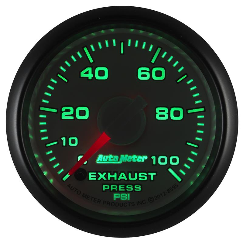 Autometer Factory Match Exhaust Pressure Gauge 2-1/16in 0-100 PSI FSE Dodge