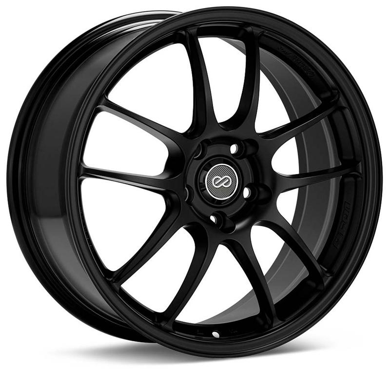 Enkei PF01 18x9.5 5x114.3 35mm Offset Black Wheel