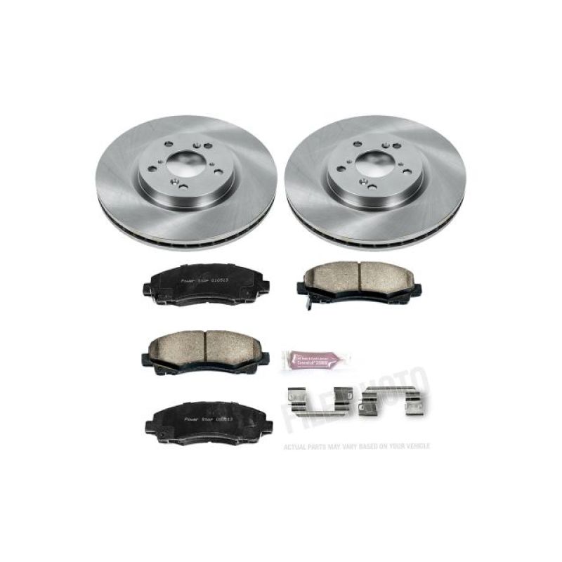 PowerStop Power Stop 12-14 Honda Ridgeline Front Autospecialty Brake Kit