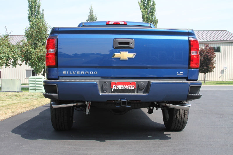 Flowmaster 14-19 GM1500 4.3L/5.3L CC&DC Force II Cat-Back Exhaust System