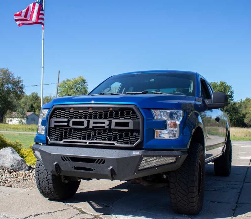 Fishbone Offroad 15-17 Ford F150 Front Bumper - Black