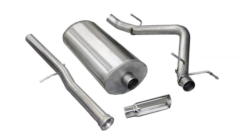 CORSA Performance Corsa 2011-2013 Chevrolet Silverado Crew Cab/Short Bed 1500 6.2L V8 Polished Sport Cat-Back Exhaust