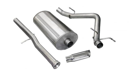 CORSA Performance Corsa 2011-2013 Chevrolet Silverado Crew Cab/Short Bed 1500 6.2L V8 Polished Sport Cat-Back Exhaust
