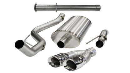 CORSA Performance Corsa 2011-2014 Ford F-150 Raptor 6.2L V8 133in Wheelbase Polished Xtreme Cat-Back Exhaust