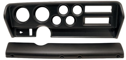 Autometer 70-72 Pontiac GTO W/ AC Direct Fit Gauge Panel 3-3/8in x2 / 2-1/16in x4