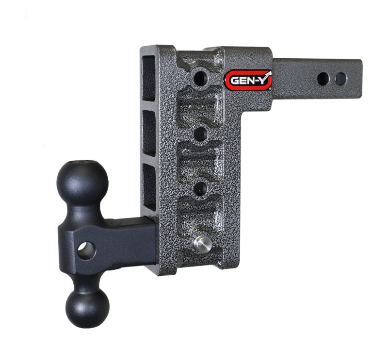 GEN-Y Hitch Gen-Y Mega Duty 2in Shank 7.5in Drop 1.5K TW 10K Hitch w/GH-031 Dual-Ball