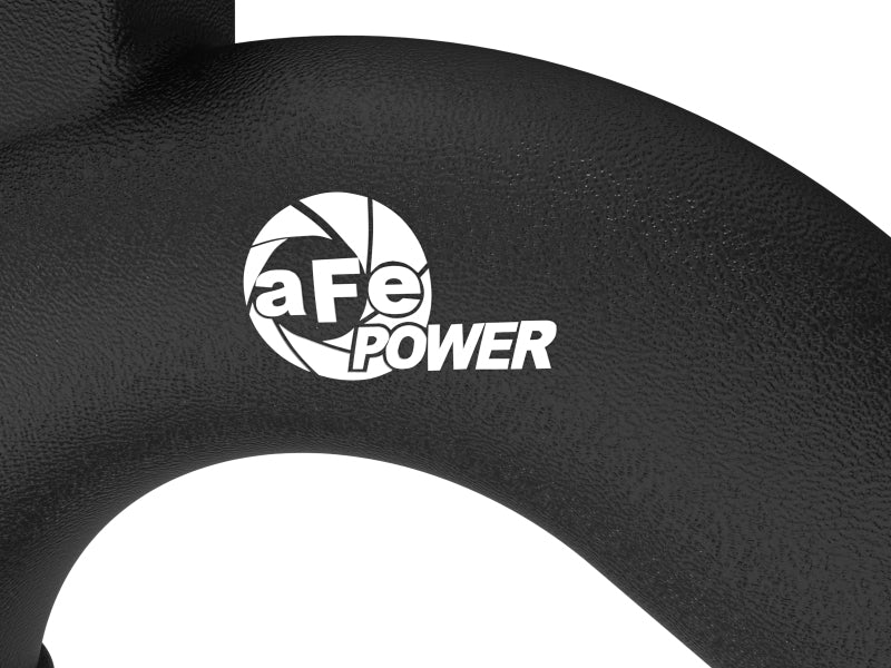 aFe 19-26 Genesis G70 V6 3.3L (tt) BladeRunner Aluminum Hot Charge Pipe - Black