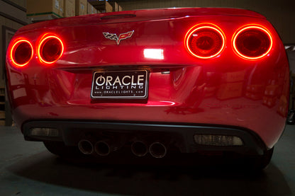 ORACLE Lighting Oracle Chevy Corvette C6 05-13 LED Waterproof Afterburner Kit - Red