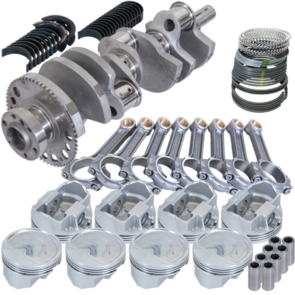 Eagle Chevy LS2 4.000in Crank 58 Tth Reluctor 6.125in I-Beam Rods 4.010in Pistons Rotating Assembly