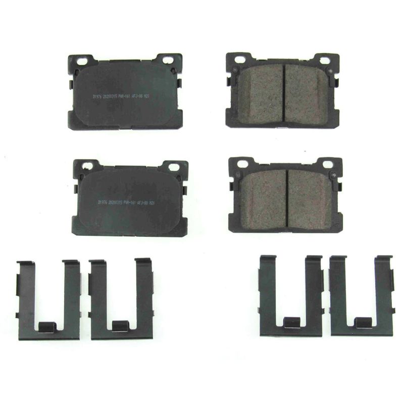 PowerStop Power Stop 17-19 Genesis G90 Rear Z17 Evolution Ceramic Brake Pads w/Hardware