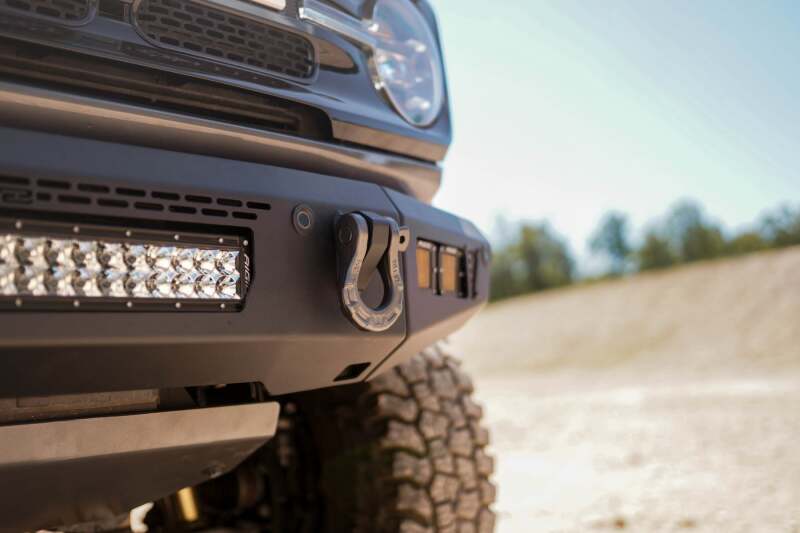 DV8 Offroad 2021+ Ford Bronco Front Bumper V2 - OE Plus Series (Works w/o ACC Relocation)
