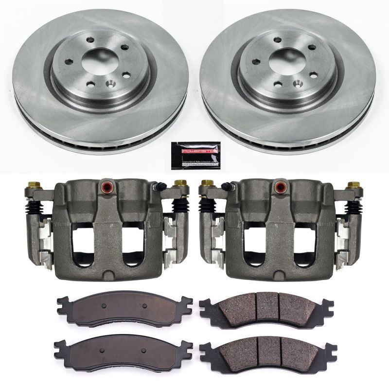 PowerStop Power Stop 2010 Ford Taurus Front Autospecialty Kit w/Cals
