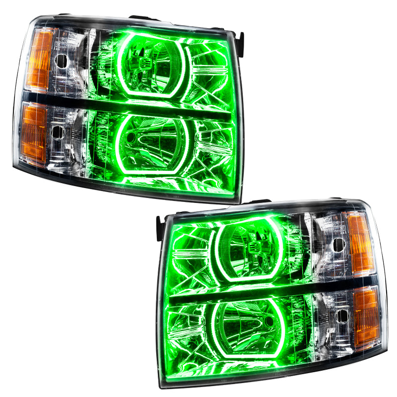 ORACLE Lighting Oracle 07-13 Chevrolet Silverado SMD HL - Square - ColorSHIFT w/ BC1 Controller