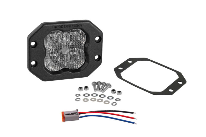 Diode Dynamics SS3 Pro RBL - White Combo Flush (Single)