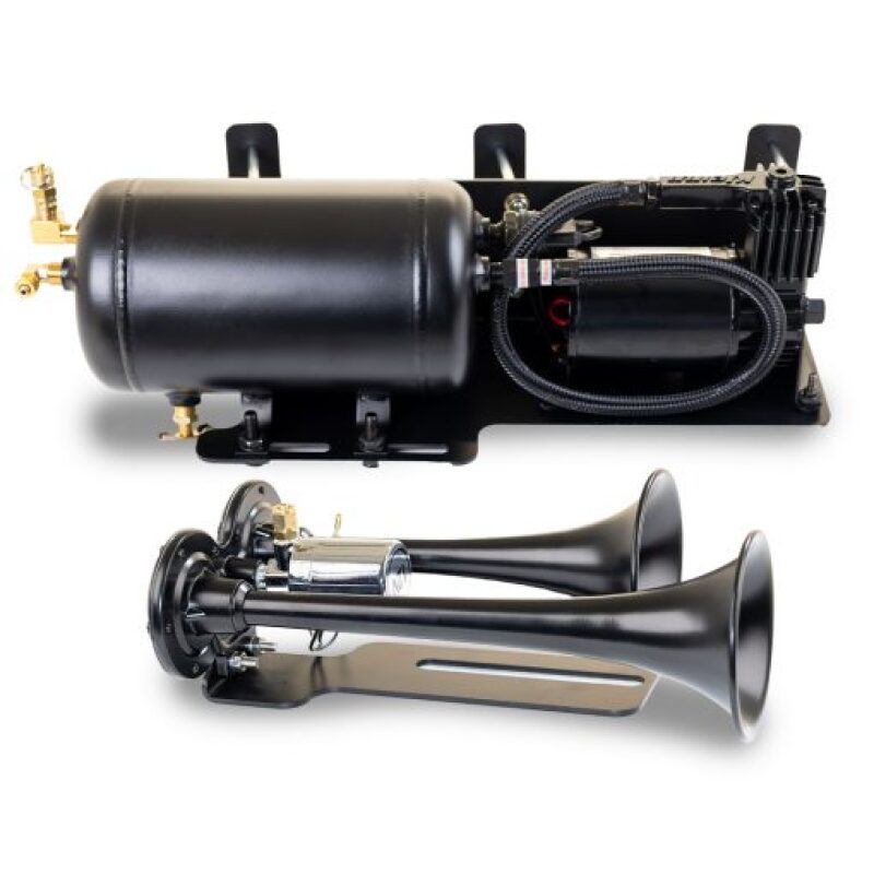 Kleinn Air Horns Kleinn 07-18 Jeep Wrangler JK/ JKU Onboard Air System w/ Model 101 Horns