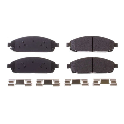 PowerStop Power Stop 06-10 Jeep Commander Front Z17 Evolution Ceramic Brake Pads w/Hardware