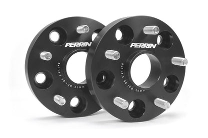 Perrin Performance PERRIN Subaru 25mm Wheel Spacers 5x114.3 BP w/56mm Hub - Black