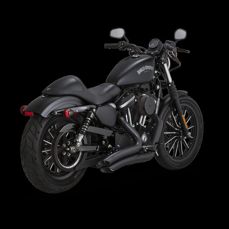 Vance and Hines Vance & Hines HD Sportster 14-22 Big Radius 2-2 Black PCX Full System Exhaust