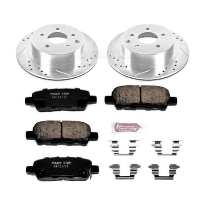 PowerStop Power Stop 11-19 Nissan Leaf Rear Z23 Evolution Sport Brake Kit