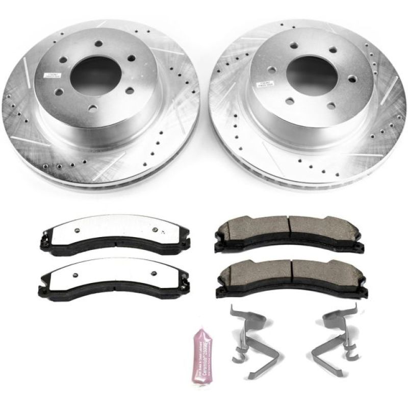 PowerStop Power Stop 16-22 Nissan Titan XD Front Z36 Truck & Tow Brake Kit