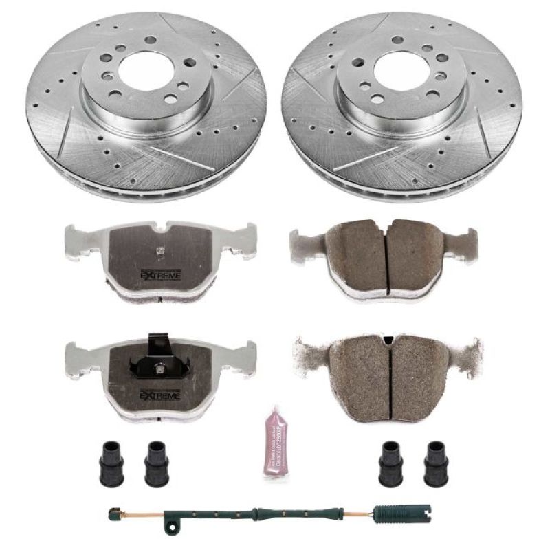 PowerStop Power Stop 00-06 BMW X5 Front Z26 Street Warrior Brake Kit