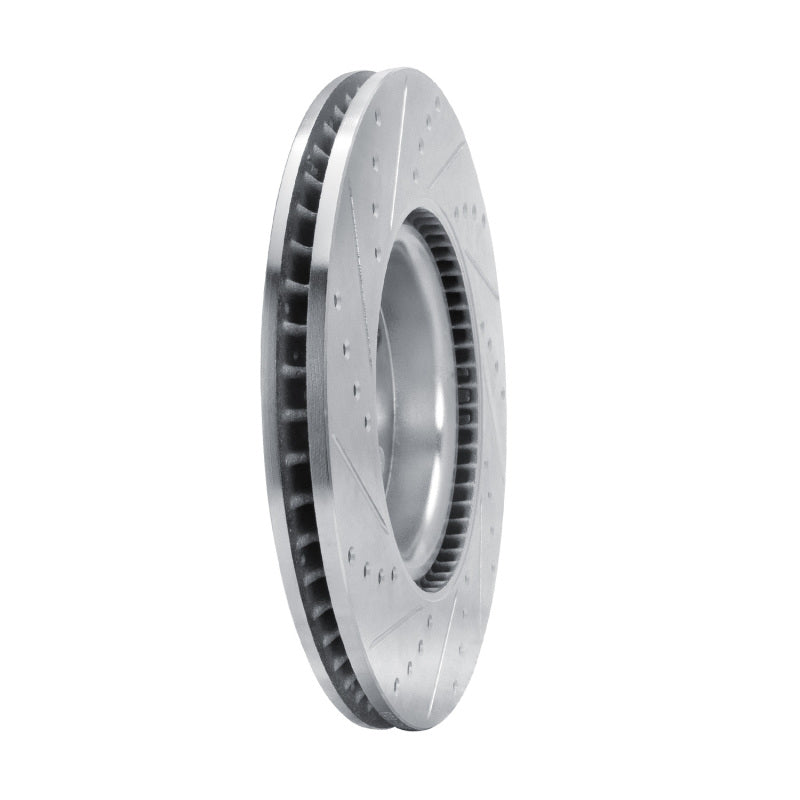 R1 Concepts R1 20-25 Ford BRONCO Sport Front Left Drilled & Slotted Silver Brake Rotor